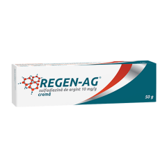 Regen-AG 10 mg g, crema, sulfadiazina de argint, 50g, Fiterman